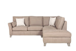 Triestine Biscuit Corner Sofa, Right-Facing.