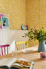Joules Twilight Ditsy Wallpaper Antique Gold life style picture