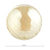 Mix & Match Twisted Style Amber Glass G9 15cm diameter