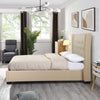 Tyrone 4ft6 Gas-Lift Double Bed picture from the side