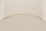 Valent Dining Chair Leather Taupe close view picture of the seat