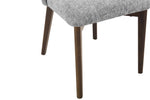 Valley Dining Chair Light Grey close view picture of the chair legs
