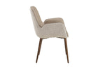 Vanosa Dining Chair Mocha side view picture