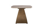 Vanosa Lamp Table Brown front view picture