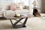 Vanosa Lamp Table Brown life style picture