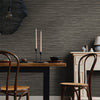 Vardo Charcoal Metallic Textured Wallpaper 36214 life style picture