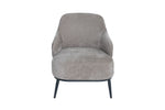 Velar Accent Chair Brown front view picture