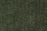 Velar Accent Chair Green close view picture of the velvet upholstery