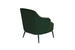 Velar Accent Chair Green picture from the back