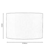 Chic shade for pendant lighting – Velvet Drum Shade

