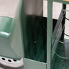 Vespa Scooter Bar Green close view picture of the metal construction