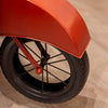 Vespa Scooter Bar Red close view picture of the wheel