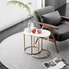 Modern Vienna S/2 Marble Side Tables ideal for stylish interiors