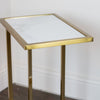 Stylish Table On Sofa With Durable Metal Base