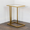 Luxury Rectangular Sofa Table With Stunning Marble Top