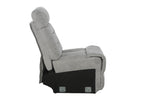 Wilbur Armless Sectional Grey side view picture