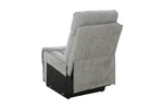 Wilbur Armless Sectional Grey picture from the back
