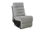 Wilbur Armless Sectional Grey picture on the white background