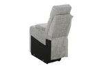 Wilbur Console Sectional Grey picture from the back