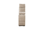 Wilbur Console Sectional Latte front view picture