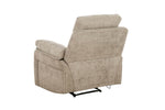 Wilbur Recliner Armchair Latte picture from the back