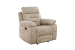 Wilbur Recliner Armchair Latte picture on the white background