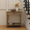 Willow 1 Drawer Console with Shelf front life style picture