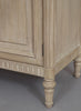 Willow 2 Door & 2 Drawer Sideboard close view picture of the legs