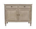 Willow 2 Door & 2 Drawer Sideboard front view picture of the sideboard design