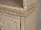 Willow Bookcase close view picture of the curved edges