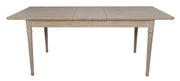 Willow Butterfly Extending Dining Table 160-200cm front view picture of the extended table