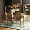Willow Dining Chair Set of 2 Timber Wash life style picture around dining table