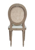 Willow Dining Chair Set of 2 Timber Wash back view picture