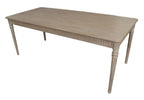 Willow Dining Table 200cm Timber Wash top view picture
