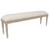 Willow Ottoman Timber Wash picture on the white background