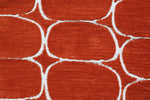 Winnie 2 Seater Sofa Natural close view picture of the scatter cushion pattern