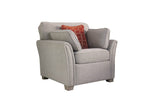 Winnie Accent Chair Natural picture on the white background