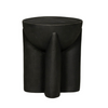 Classic black finish for a timeless look.