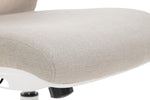 Zeke Ergonomic Office Chair Natural close view picture of the chairs seat