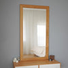 Zeke Wooden Mirror 50 x 70 cm l;ife style picture