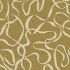 Made Varri Ochre Wallpaper close view picture of the wallpaper design