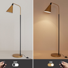 Streamlined floor lamp for modern interiors.