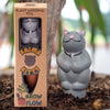 Terracotta kitty watering spike for plants
