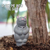 Cute kitty garden tool for watering plants