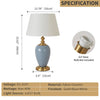 Minimalist table lamp for subtle illumination.