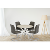 Comfortable kitchen chairs with a cantilever base for a stylish look.
