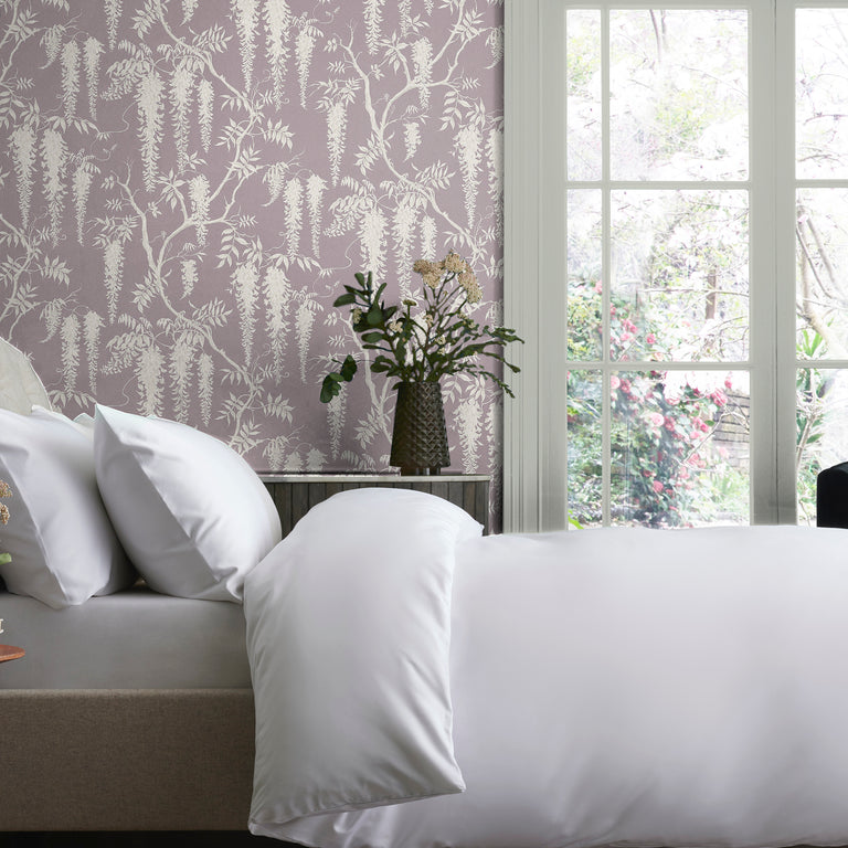 Next Wallpaper Wisteria Trails Mauve