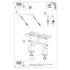 Sollux Lighting semi flush ceiling Lamp MERIDA 2 black wall fixtures