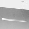 Geometric ceiling lamp Sollux Lighting Pendant lamp PINNE 118 grey
