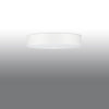 Modern flush mount ceiling light Sollux Lighting Ceiling lamp SKALA 70 white